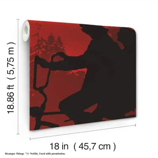 RoomMates Netflix Stranger Things The Upside Down Mural {6}