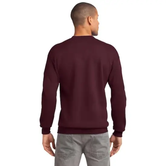 Port & Company&reg; Essential Fleece Crewneck Sweatshirt Maroon {6}