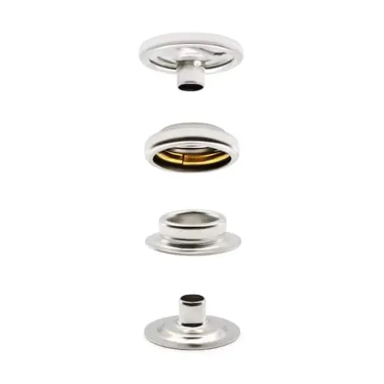 Dritz&reg; Nickel-Plated Brass Heavy Duty Snap Kit, 15mm {3}