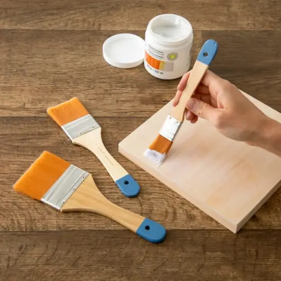 All-Purpose Brown Synthetic Brushes by Artist's Loft&reg; Necessities&trade; {3}