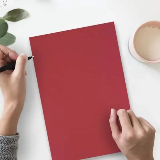 JAM Paper Matte 8.5" x 14" 28lb. Paper, 50 Sheets Dark Red {4}