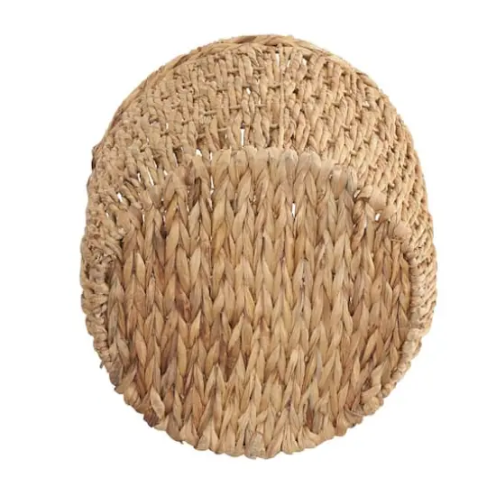 Household Essentials Tall Hyacinth Wicker Floor Basket {5}