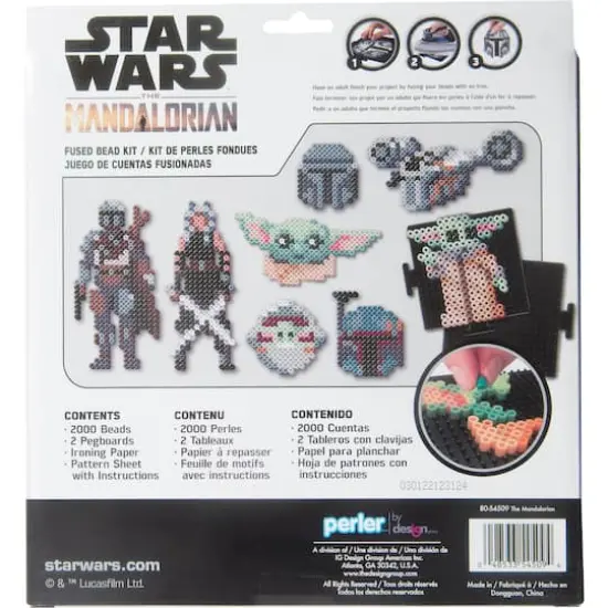 Perler&trade; Star Wars&trade; The Mandalorian Fused Bead Kit {5}