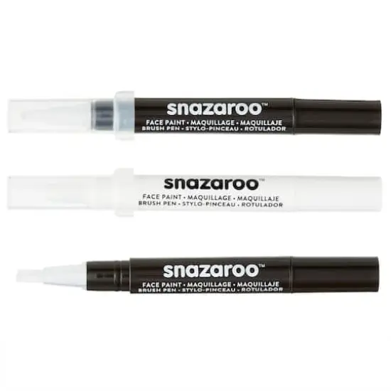 Snazaroo&trade; Face Paint Brush Pen, Monochrome {4}