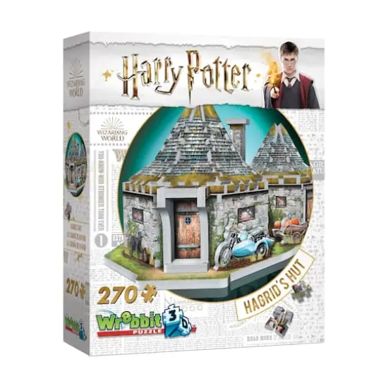 Harry Potter&trade; Hagrid's Hut 270 Piece 3D Puzzle {1}