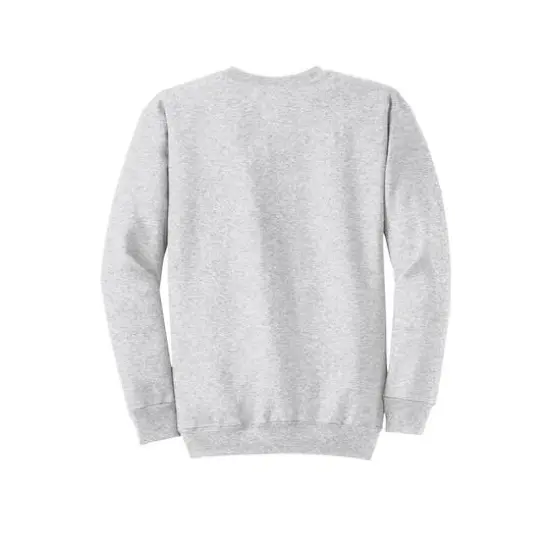 Port & Company&reg; Neutrals Core Fleece Crewneck Sweatshirt Ash {5}