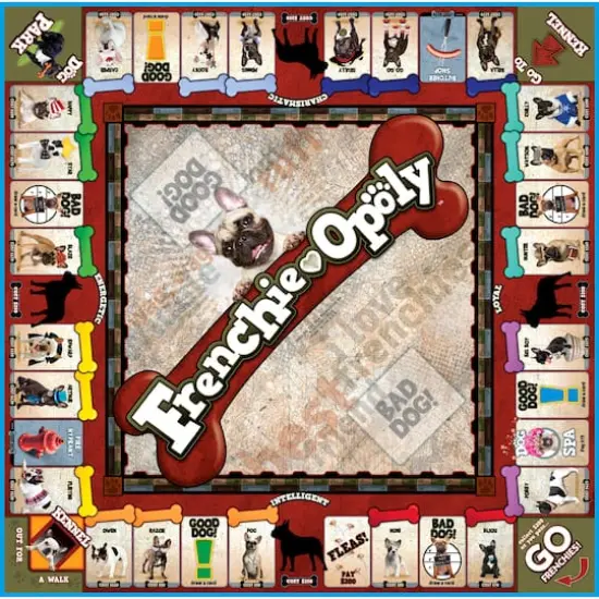 Late For The Sky Frenchie-Opoly&trade; Board Game {5}