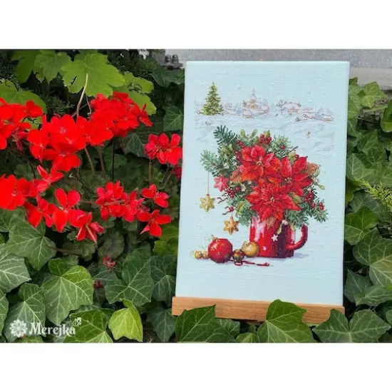 Merejka Happy Holiday Counted Cross Stitch Kit {4}