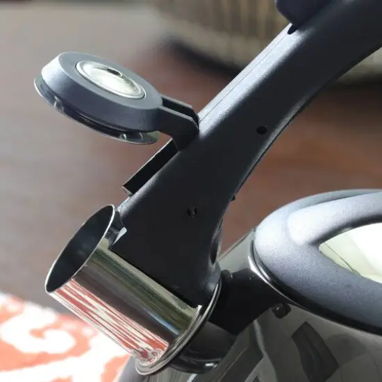 Mr. Coffee Clarendon 2.6qt. Gunmetal Metallic Stainless Steel Tea Kettle {4}