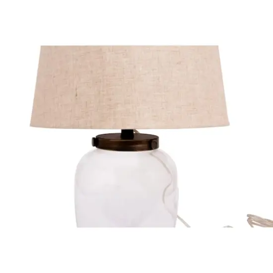 Hello Honey&reg; 23" Glass Fillable Table Lamp {6}