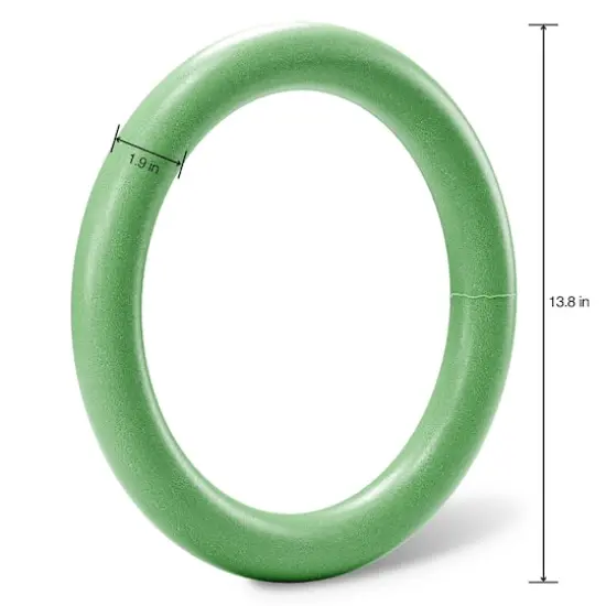 FloraCraft&reg; FloraFōM Extruded Wreath Green {5}