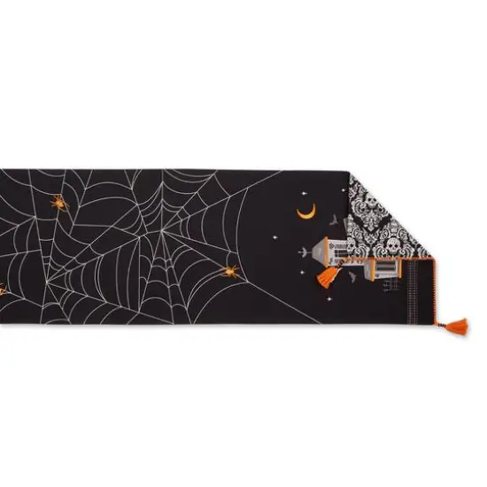 DII&reg; 70" Haunted House Embellished Table Runner {5}