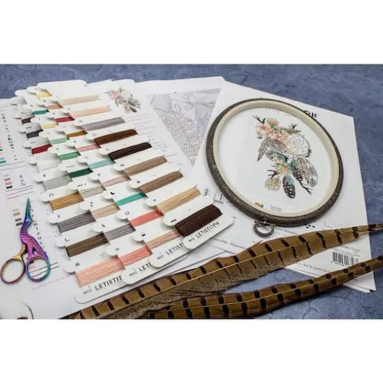 Letistitch Moon Dreams Counted Cross Stitch Kit {10}