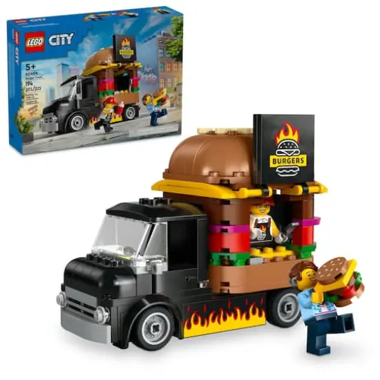LEGO&reg; City Burger Truck Toy Building Set 60404 {1}