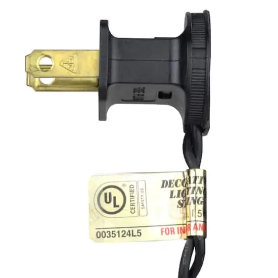 50ct. Mini Christmas String Lights with Black Wire Clear {4}