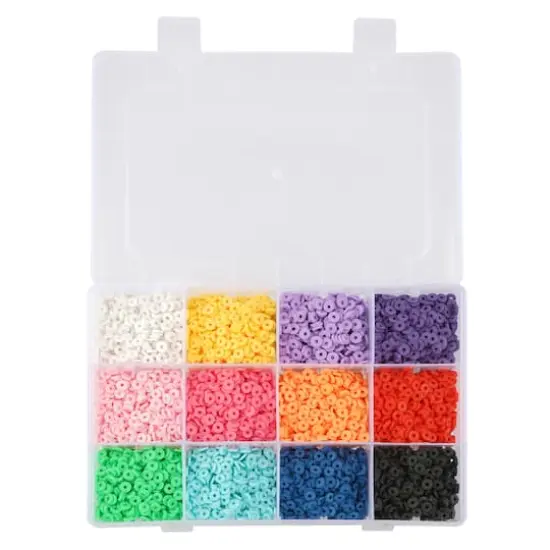 Clay Heishi Bead Mix, 6mm by Bead Landing&trade; {3}