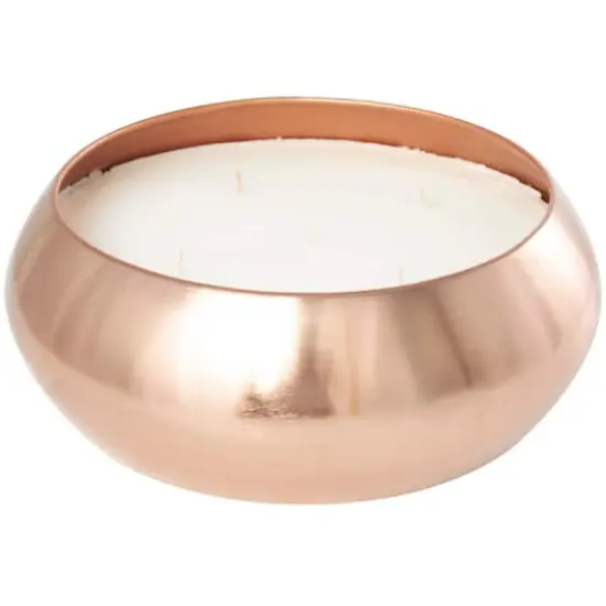 Tropical Breeze Scented 5-Wick Candle in Copper Container Bowl {5}