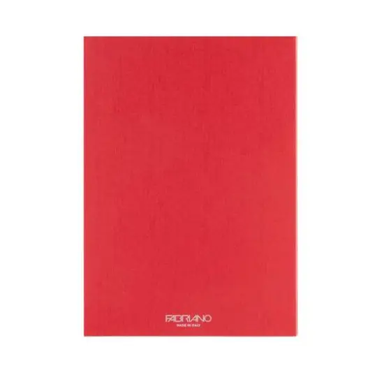 Fabriano&reg; EcoQua Plus A4 Lined Glue-Bound Notebook Red {8}