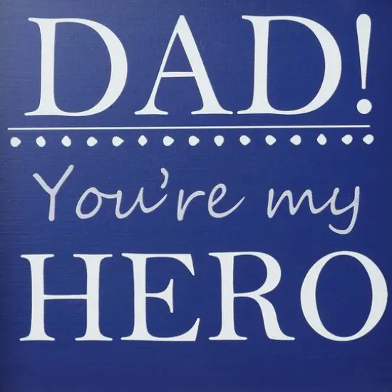 Glitzhome&reg; 11.5" Father's Day Table D&eacute;cor {7}