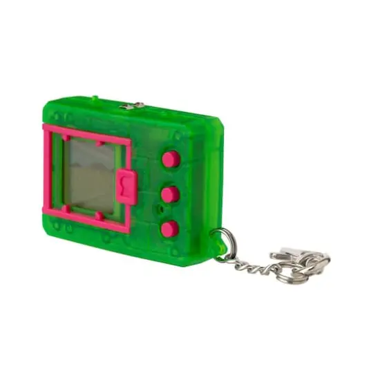 Bandai Translucent Neon Green Digimon Original Virtual Pet {4}