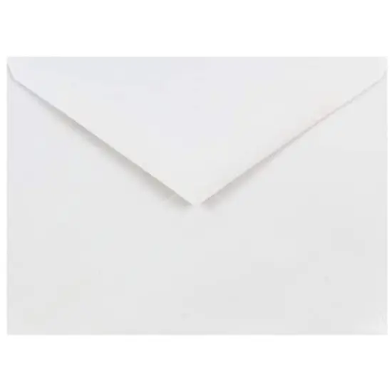 JAM Paper A6 White Invitation Envelopes with V-Flap, 100ct. {1}