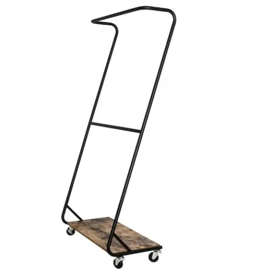 Honey Can Do Rustic Z-Frame Garment Rack {4}