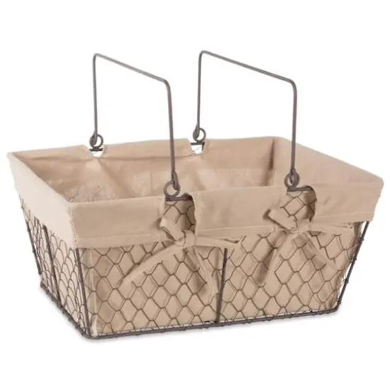 DII&reg; Natural Chicken Wire Egg Basket {3}