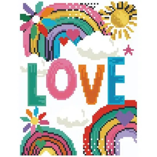 Camelot&reg; Dots Love Diamond Painting Kit {3}