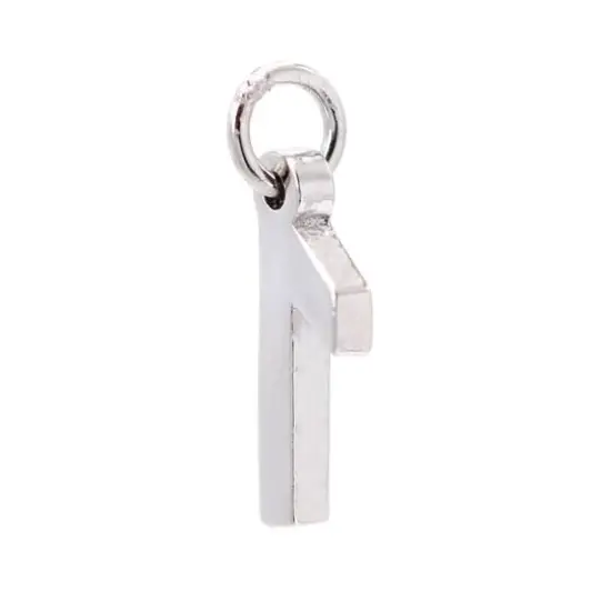 Sterling Silver Number Charm by Bead Landing&trade; 1 {6}