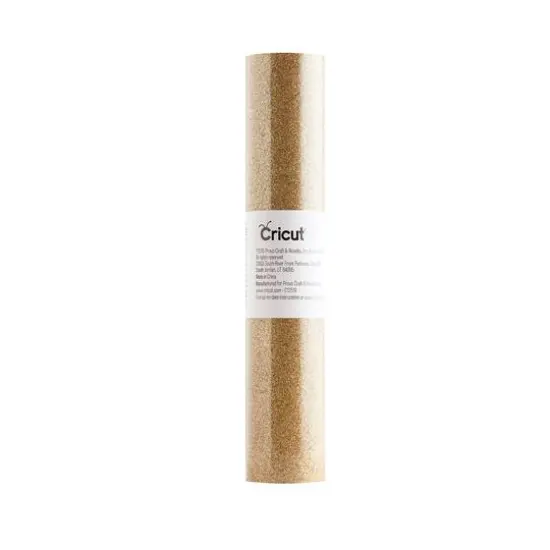 Cricut&reg; Glitter Iron-On Value Roll, Gold Dust {1}