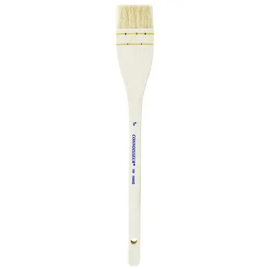 Connoisseur&reg; Flat Handle Hake Brush {1}
