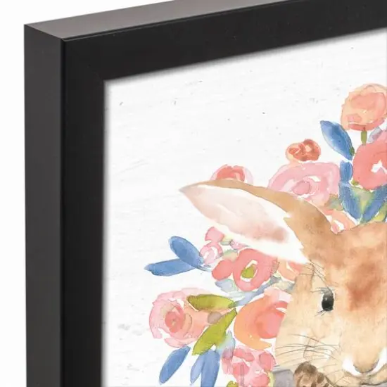 Cottontail Flowers Framed Wall Art {4}