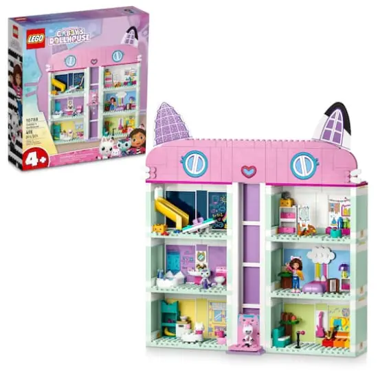 LEGO&reg; Gabby&rsquo;s Dollhouse 10788 Building Toy Set (498 Pieces) {1}