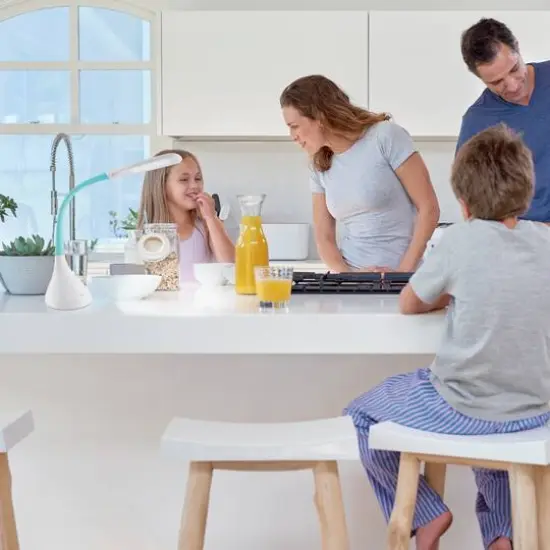 OttLite Creative Curves LED Desk Lamp with USB Port {6}