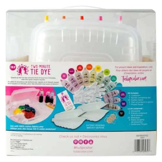 Tulip&reg; 40 Piece Two-Minute Tie Dye&reg; Kit {4}