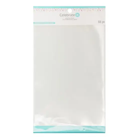 Heat Seal6" x 10" Bags by Celebrate It&reg;, 50ct. {1}