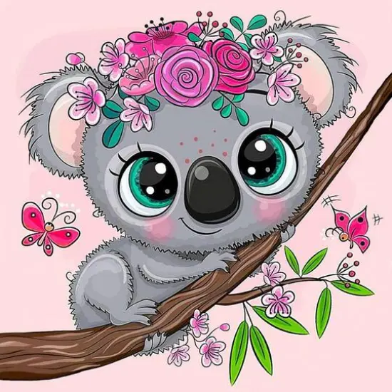 Crafting Spark Little Koala Diamond Painting Kit {3}
