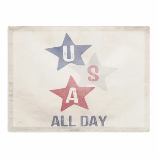 USA All Day Poly Twill Placemat {1}