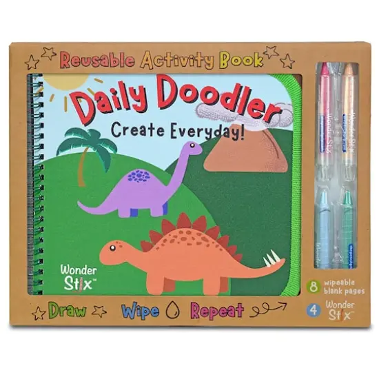 The Pencil Grip&trade; Dinosaur Daily Doodler Reusable Activity Book {1}