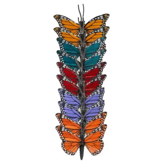 2.5" Multicolor Feather Butterflies, 10ct. by Ashland&reg; {1}