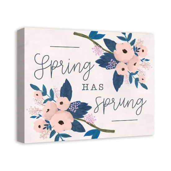 Spring SprungStems 16" x 20" Canvas Wall Art {3}