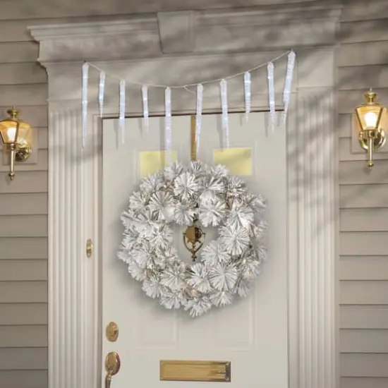 Crystal Icicles with LED Lights Decoration {3}