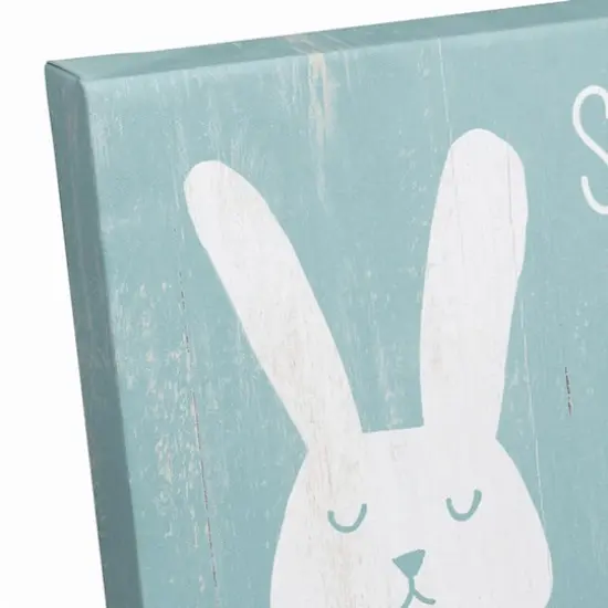 Teal Spring Has Sprung Canvas Wall Art {4}