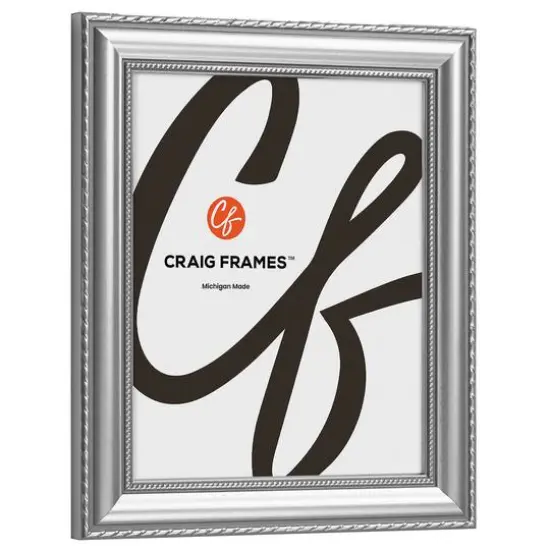 2 Pack Craig Frames Victoria Silver Picture Frame {4}