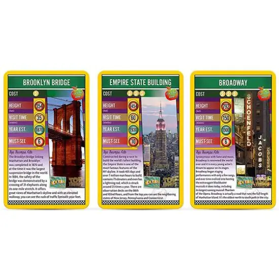 Top Trumps&reg; USA Top Destinations Bundle {6}
