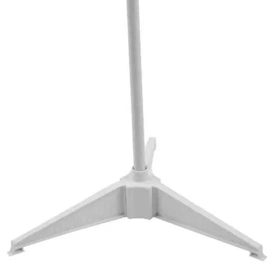 4ft. Unlit Silver Tinsel Pop-Up Artificial Christmas Tree {6}