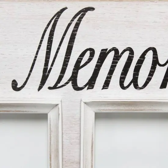  Elegant Designs Whitewash Memories 3 Photo Collage 4" x 6" Picture Frame {8}