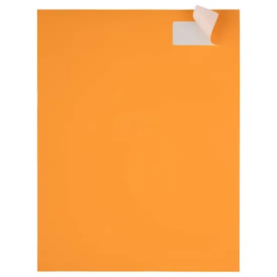 JAM Paper Standard Mailing Return Address Labels Neon Orange {5}