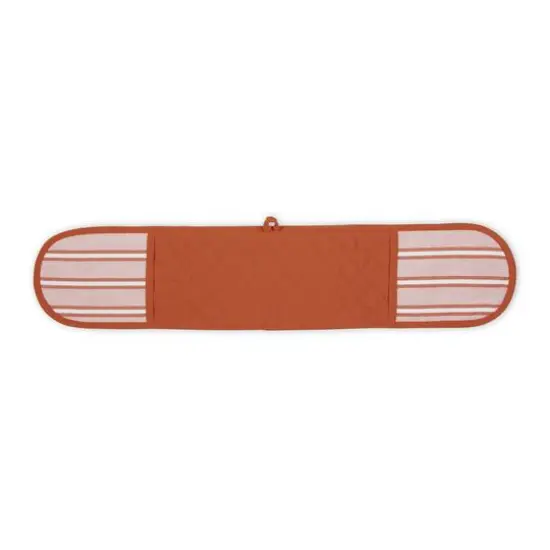 DII&reg; Chef Stripe Double Oven Mitt Barn Red {2}