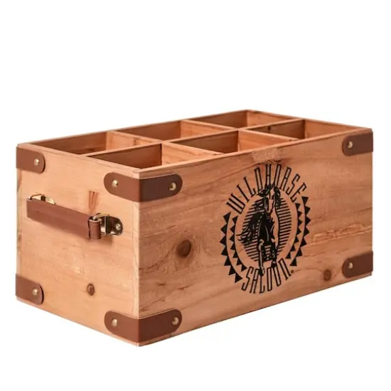 American Art Decor Grand Ole Opry Wildhorse Saloon Wood Beverage Crate - 14.96" x 7" {1}